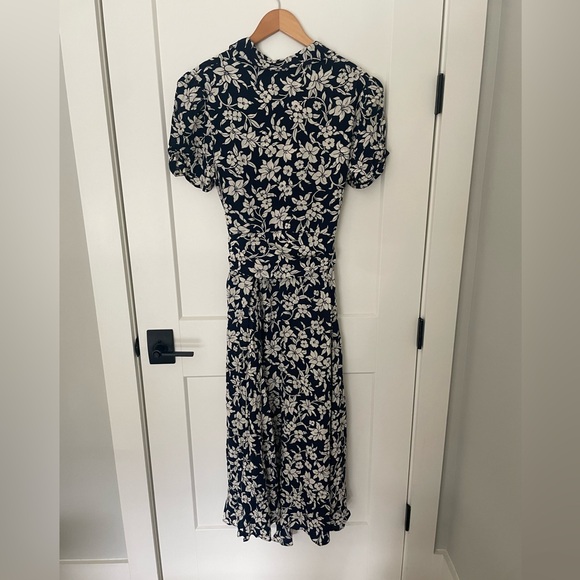 Polo Ralph Lauren Floral A-Line Midi Dress NWT - Picture 12 of 16